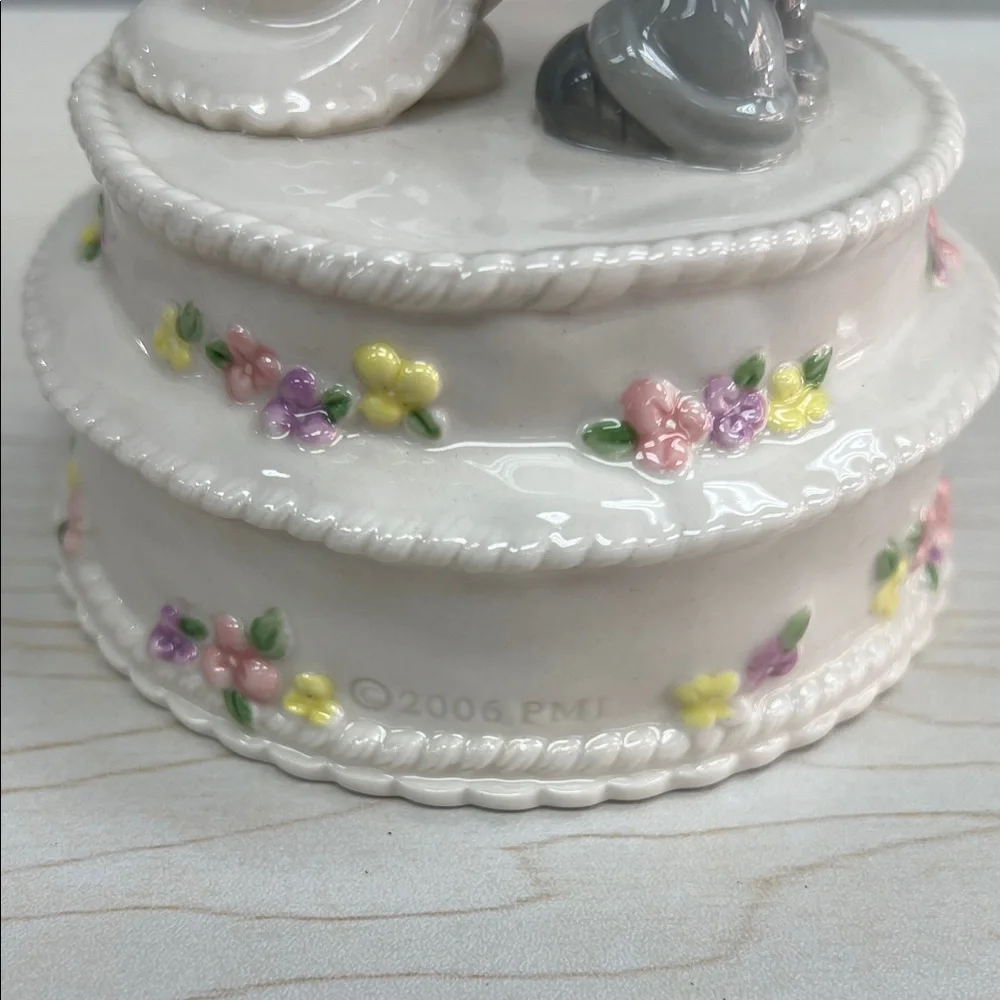 Precious Moments Bride and Groom Cake Topper